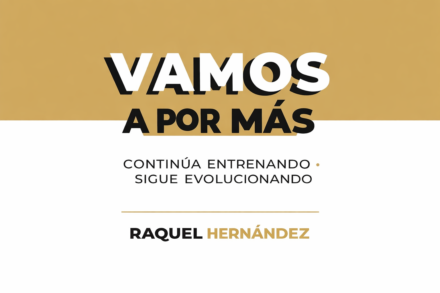 VAMOS A POR MÁS